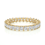 Load image into Gallery viewer, 1.93 CT Princess Cut Lab Grown Diamond Eternity Band | 27 Stones | 10K, 14K & 18K Gold