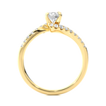 Load image into Gallery viewer, 0.67 Carat Vintage Round Cut Lab-Grown Diamond Engagement Ring | Elegant Design