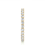 Load image into Gallery viewer, 0.90 CT Round Lab Grown Diamond Eternity Band | 30 Stone Gold Ring