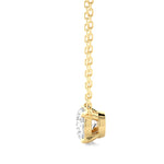 Load image into Gallery viewer, 1.03 CT Lab-Grown Diamond Solitaire Pendant Necklace | Round Cut | 4-Prong | Solid Gold