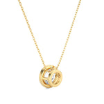 Load image into Gallery viewer, 1.08 CT Lab-Grown Diamond Bezel-Set Pendant Necklace | Round Cut | Solid Gold