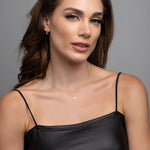 Load image into Gallery viewer, Lab-Grown Diamond Cross Pendant Necklace – 0.34 Ct Dainty Religious Jewelry