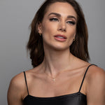 Load image into Gallery viewer, Lab-Grown Diamond Cross Pendant Necklace – 0.34 Ct Dainty Religious Jewelry