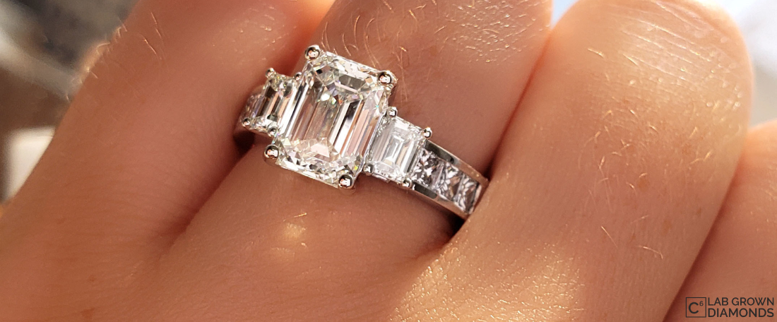 Three-Stone Engagement Rings