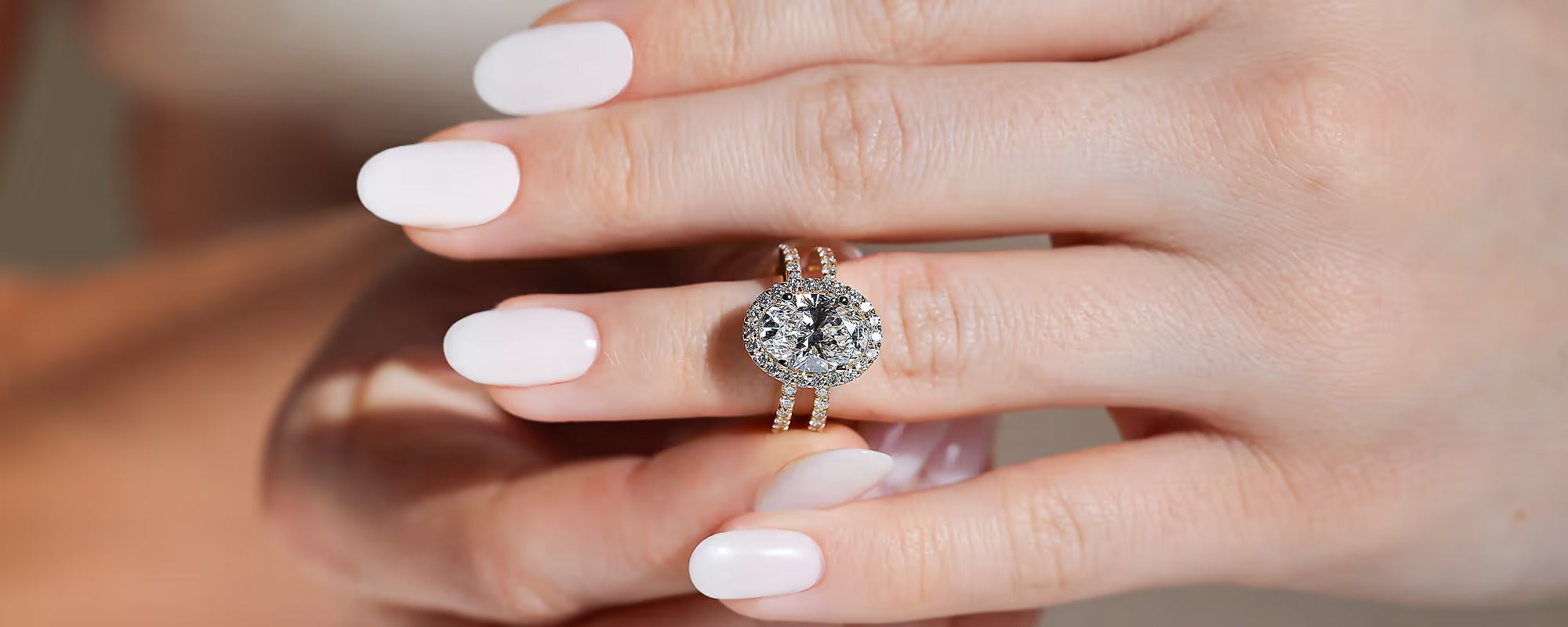 oval cut diamond rings