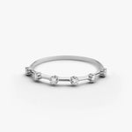 Load image into Gallery viewer, 0.10 Carat IGI Certified Round Cut Diamond Stacking Ring
