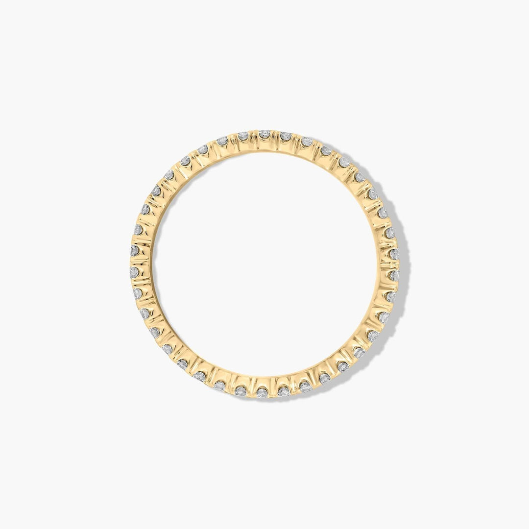 Lab Grown Diamond Eternity Band Ring | 0.50 to 2.00 CTW | Round Cut Full Eternity Style