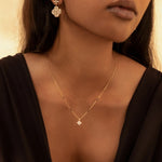 Load image into Gallery viewer, Princess Cut Solitaire Diamond Mangalsutra in 14K/18K Gold | IGI Certified
