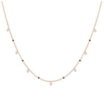 Load image into Gallery viewer, Bezel Set Oval Lab Grown Diamond Mangalsutra – 10K/14K/18K Gold – IGI Certified
