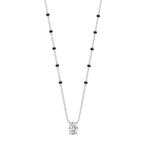 Load image into Gallery viewer, Elegant Oval Cut Lab Diamond Mangalsutra – IGI Certified – Solid 10K/14K/18K Gold in 3 Colors
