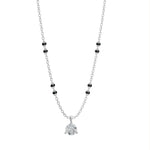 Load image into Gallery viewer, Round Lab Grown Diamond Mangalsutra – 3-Prong Setting – IGI Certified – 10K/14K/18K Gold
