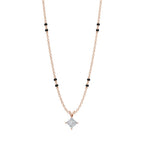 Load image into Gallery viewer, Princess Cut Solitaire Diamond Mangalsutra in 14K/18K Gold | IGI Certified
