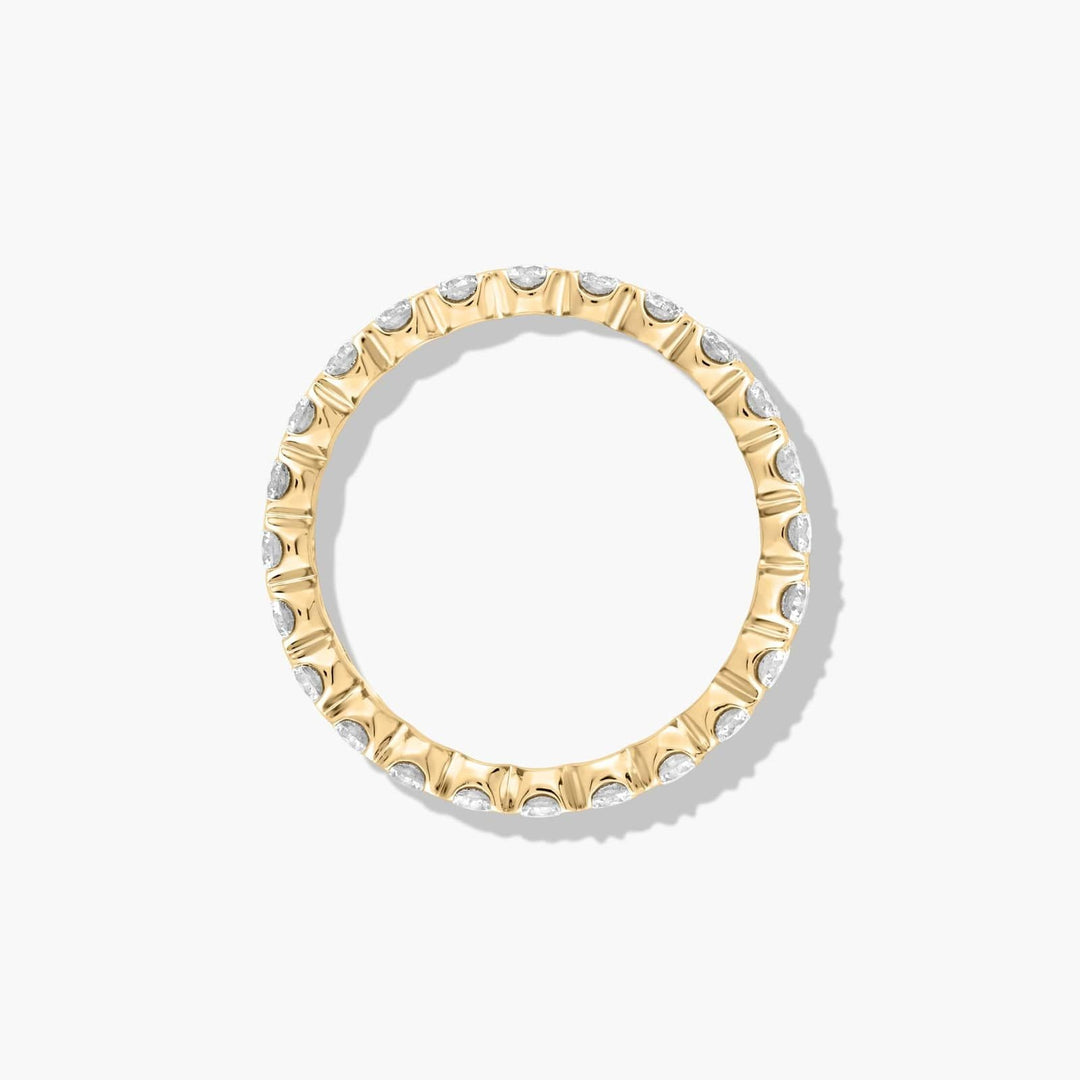 Lab Grown Diamond Eternity Band Ring | 0.50 to 2.00 CTW | Round Cut Full Eternity Style