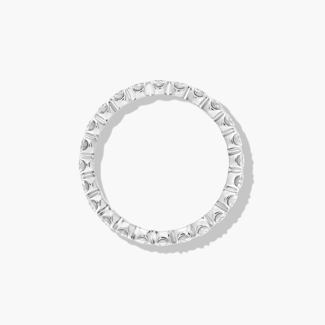 Lab Grown Diamond Eternity Band Ring | 0.50 to 2.00 CTW | Round Cut Full Eternity Style