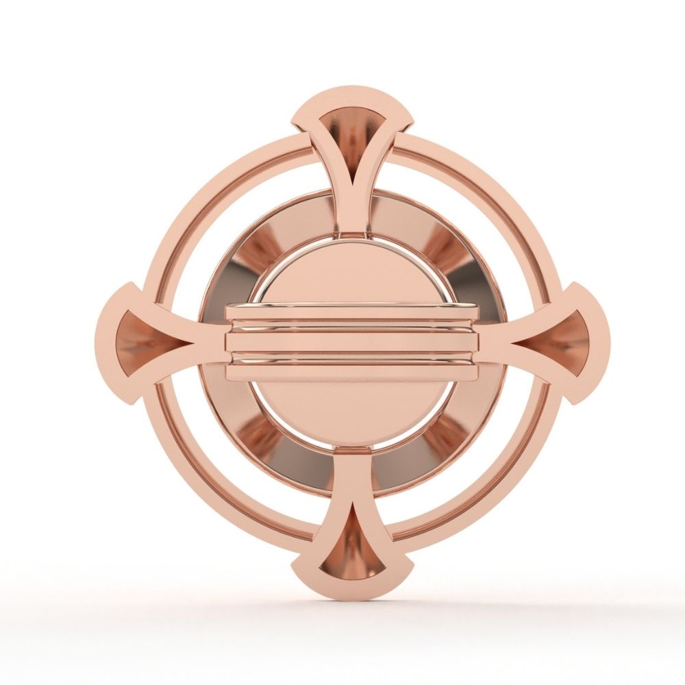 Round Lab Grown Diamond Earrings 0.94 CTW Dot & Leaf Design in 10K 14K 18K White Yellow Rose Gold