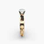 Load image into Gallery viewer, Cushion Cut Lab-Grown Diamond Ring | 0.50–5.00 Carat | IGI Certified | Yellow, White &amp; Rose Gold
