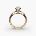Load image into Gallery viewer, Emerald Cut Lab-Grown Diamond Ring | 0.50–5.00 Carat | IGI Certified | Yellow, White &amp; Rose Gold

