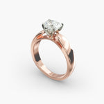 Load image into Gallery viewer, Heart Cut Lab-Grown Diamond Ring | 0.50–5.00 Carat | IGI Certified | Yellow, White &amp; Rose Gold
