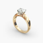 Load image into Gallery viewer, Heart Cut Lab-Grown Diamond Ring | 0.50–5.00 Carat | IGI Certified | Yellow, White &amp; Rose Gold
