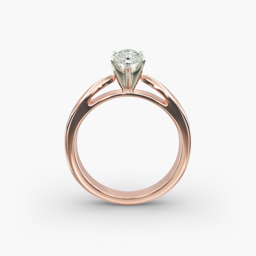 Marquise Cut Lab-Grown Diamond Ring | 0.50–5.00 Carat | IGI Certified | Yellow, White & Rose Gold