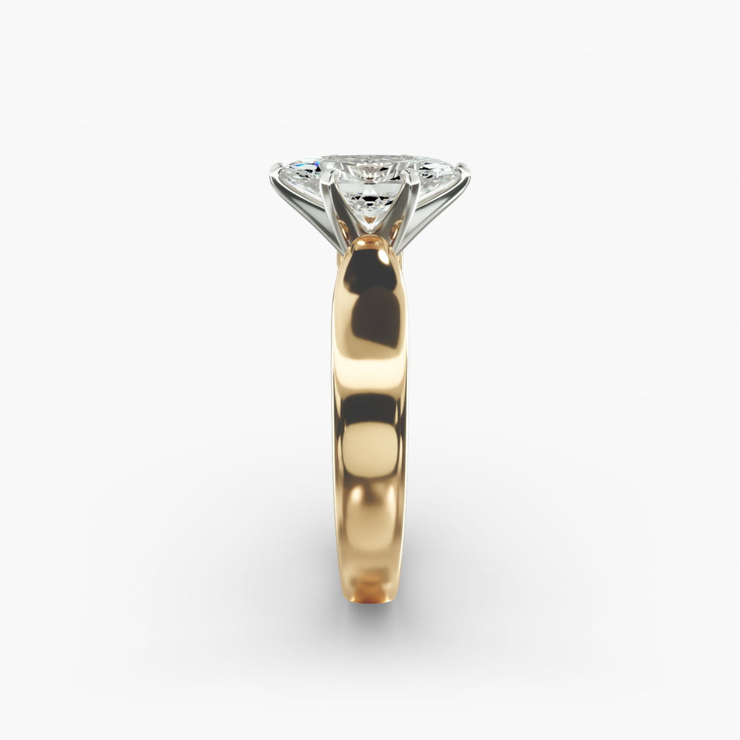 Marquise Cut Lab-Grown Diamond Ring | 0.50–5.00 Carat | IGI Certified | Yellow, White & Rose Gold