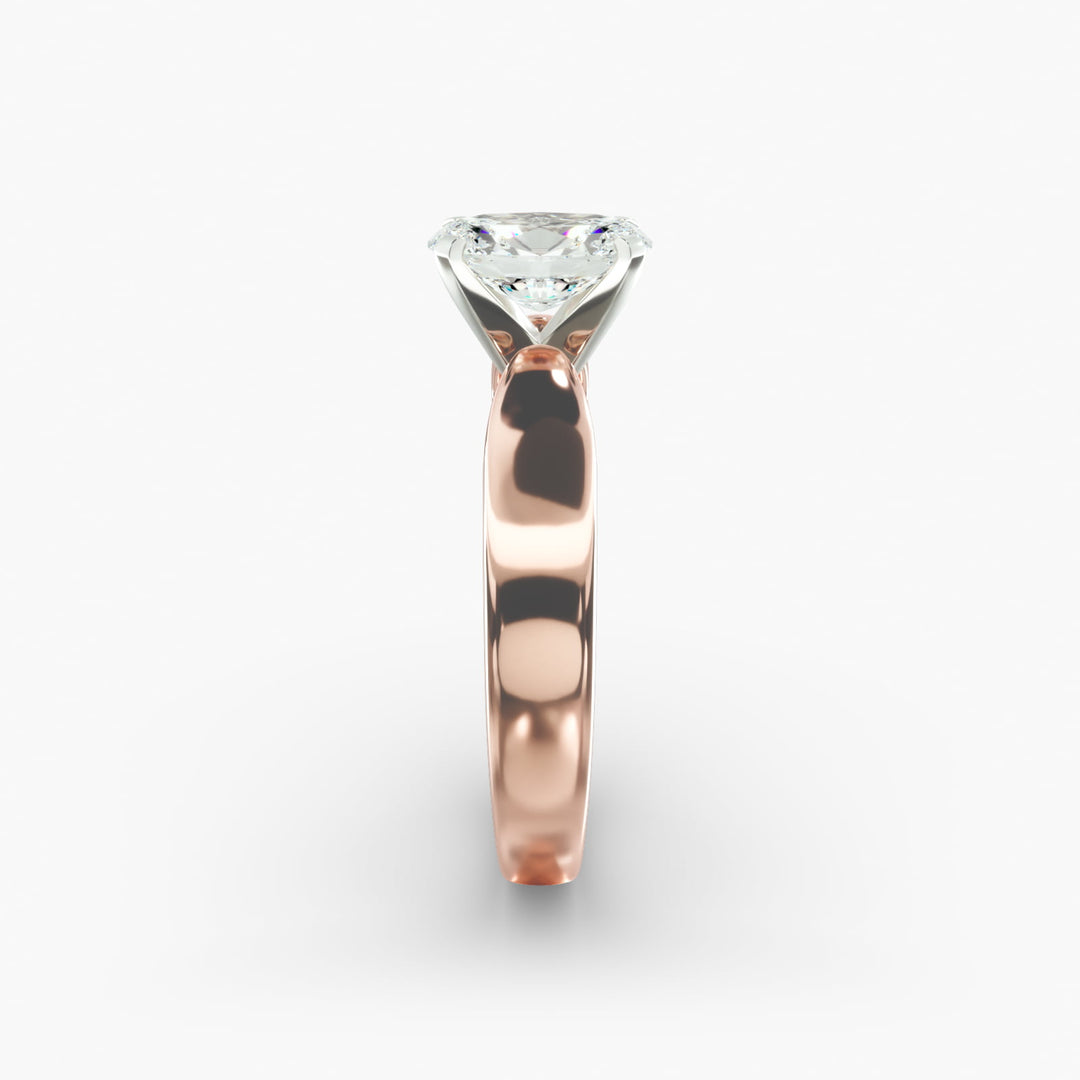 Oval Cut Lab-Grown Diamond Ring | 0.50–5.00 Carat | IGI Certified | Yellow, White & Rose Gold