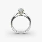 Load image into Gallery viewer, Pear Shaped Lab-Grown Diamond Engagement Ring | 0.50–5.00 Carat | IGI Certified | Yellow, White &amp; Rose Gold
