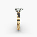 Load image into Gallery viewer, Pear Shaped Lab-Grown Diamond Engagement Ring | 0.50–5.00 Carat | IGI Certified | Yellow, White &amp; Rose Gold
