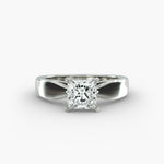 Load image into Gallery viewer, Princess Cut Bold Style Lab-Grown Diamond Ring | 0.50–5.00 Carat | IGI Certified | Yellow, White, Rose Gold
