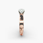 Load image into Gallery viewer, Radiant Cut Lab-Grown Diamond Solitaire Ring | 0.50–5.00 Carat | IGI Certified | Yellow, White &amp; Rose Gold
