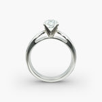 Load image into Gallery viewer, Radiant Cut Lab-Grown Diamond Solitaire Ring | 0.50–5.00 Carat | IGI Certified | Yellow, White &amp; Rose Gold
