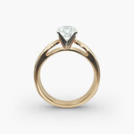 Load image into Gallery viewer, Radiant Cut Lab-Grown Diamond Solitaire Ring | 0.50–5.00 Carat | IGI Certified | Yellow, White &amp; Rose Gold
