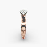 Load image into Gallery viewer, Round Brilliant Lab-Grown Diamond Engagement Ring | 0.50–5.00 Carat | IGI Certified | Yellow, White &amp; Rose Gold
