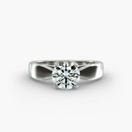 Load image into Gallery viewer, Round Brilliant Lab-Grown Diamond Engagement Ring | 0.50–5.00 Carat | IGI Certified | Yellow, White &amp; Rose Gold
