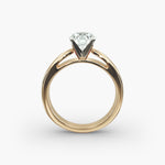 Load image into Gallery viewer, Round Brilliant Lab-Grown Diamond Engagement Ring | 0.50–5.00 Carat | IGI Certified | Yellow, White &amp; Rose Gold
