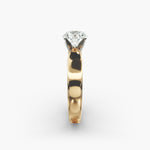 Load image into Gallery viewer, Round Brilliant Lab-Grown Diamond Engagement Ring | 0.50–5.00 Carat | IGI Certified | Yellow, White &amp; Rose Gold
