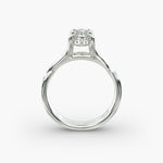 Load image into Gallery viewer, Marquise Lab-Grown Diamond Double Band Ring – Modern Designer Style | IGI Certified | 10K/14K/18K Gold

