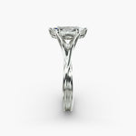 Load image into Gallery viewer, Marquise Lab-Grown Diamond Double Band Ring – Modern Designer Style | IGI Certified | 10K/14K/18K Gold
