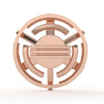 Load image into Gallery viewer, Cross-Style Round Lab Grown Diamond Earrings 0.94 CTW in 10K 14K 18K White Yellow Rose Gold
