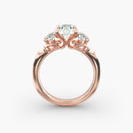 Load image into Gallery viewer, 14k Gold Perfect Round Brilliant Cut Solitaire Diamond Engagement Ring
