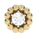 Load image into Gallery viewer, Flower Lab Grown Diamond Earrings 0.93 CTW in 10K 14K 18K White Yellow Rose Gold
