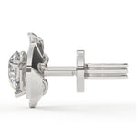 Load image into Gallery viewer, Round Lab Grown Diamond Circle Earrings 0.94 CTW – 10K 14K 18K White Yellow Rose Gold, IGI Certified
