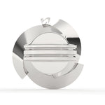 Load image into Gallery viewer, Round Lab Grown Diamond Circle Earrings 0.94 CTW – 10K 14K 18K White Yellow Rose Gold, IGI Certified
