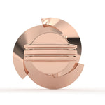 Load image into Gallery viewer, Round Lab Grown Diamond Circle Earrings 0.94 CTW – 10K 14K 18K White Yellow Rose Gold, IGI Certified
