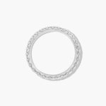 Load image into Gallery viewer, 0.50 CT French Pavé Diamond Eternity Band in Gold | 27 Round Stone Ring
