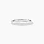 Load image into Gallery viewer, 0.30 CT Pavé Diamond Knife Edge Wedding Band in Rose Gold | 38 Round Stones

