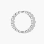 Load image into Gallery viewer, 1.14 CT Round Diamond Bezel Set Eternity Band in Gold | 19 Stone Wedding Ring
