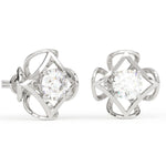 Load image into Gallery viewer, Round Lab Grown Diamond Stud Earrings 0.94 CTW in 10K 14K 18K White Yellow Rose Gold
