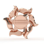 Load image into Gallery viewer, Round Lab Grown Diamond Nature Leaf Earrings 0.94 CTW – 10K 14K 18K White Yellow Rose Gold, IGI Certified
