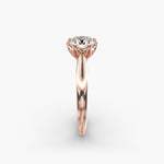 Load image into Gallery viewer, Round Lab-Grown Diamond Six-Prong Engagement Ring | Classic Solitaire | IGI Certified | 10K/14K/18K Gold
